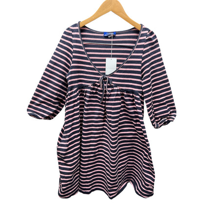 BURBERRY LONDON Striped Knit Top BU1213