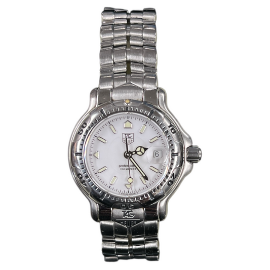 TAG Heuer Professional 200m WH1311-K1 Stainless Steel Quartz Watch White Dial ER113