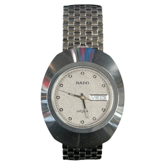 RADO DiaStar 114.0391.3 Stainless Steel Quartz Watch Gray Dial ER115