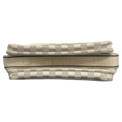 LOUIS VUITTON Damier Azur Naviglio Messenger Shoulder Bag LO2180