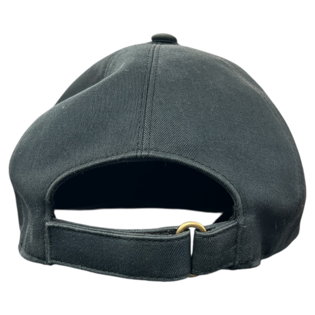 GUCCI Logo Baseball Cap Black Fall Winter 2019 Adjustable Gu542