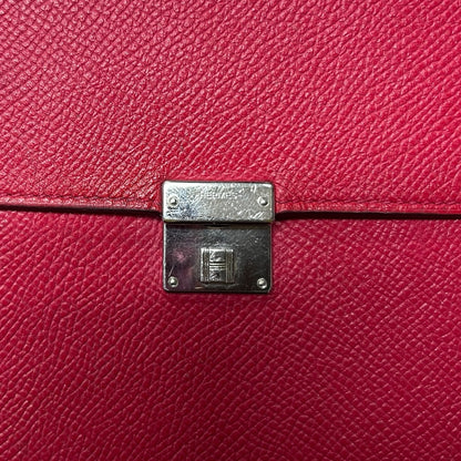 HERMES Click 16 Pochette Crossbody Bag Pink Leather Shoulder Bag HE435