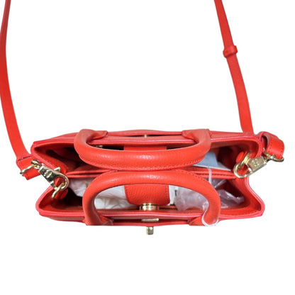 CHANEL Neo Executive Tote Bag Caviar Skin Orange Gold Hardware 2WAY CH2106
