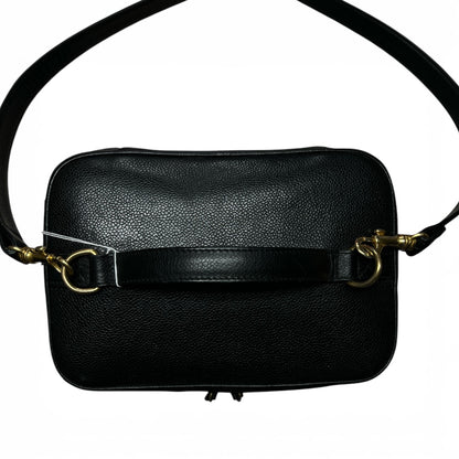 CHANEL Vanity Bag CC Logo Caviar Skin Black Gold Hardware 2WAY CH2115