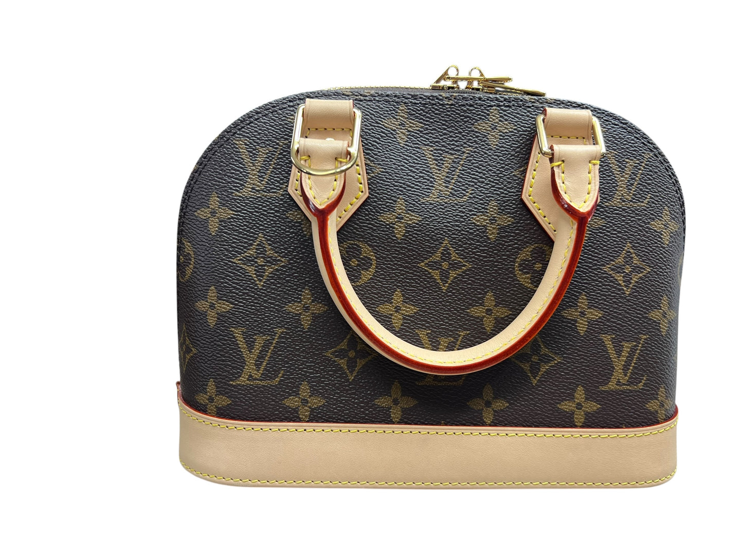 LOUIS VUITTON Monogram Alma BB 2-Way Shoulder Bag Handbag Brown Canvas LO2245