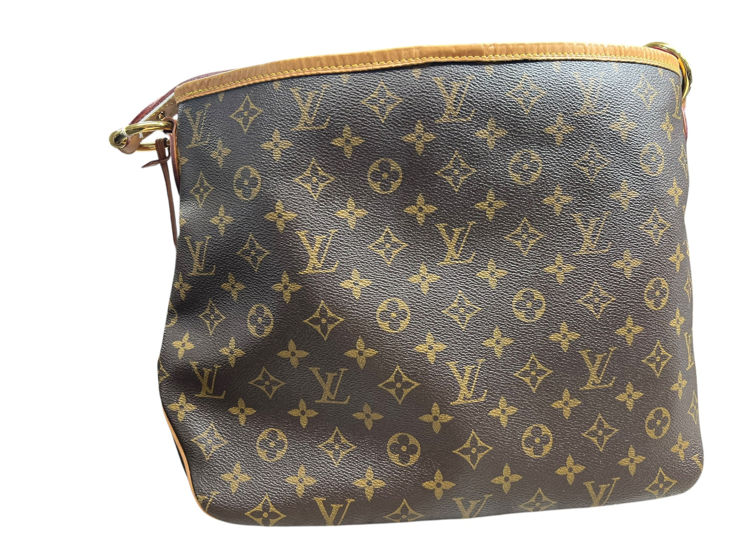 LOUIS VUITTON Monogram Delightful PM Shoulder Bag Hobo Brown Canvas LO2250
