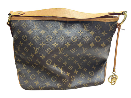 LOUIS VUITTON Monogram Delightful PM Shoulder Bag Hobo Brown Canvas  LO2250