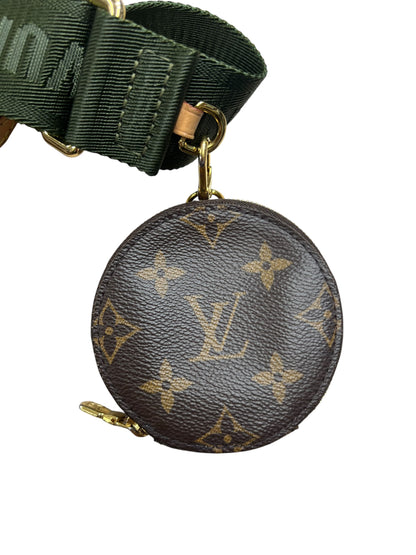 LOUIS VUITTON Monogram Multi Pochette Accessoires Khaki Crossbody Bag LO2279