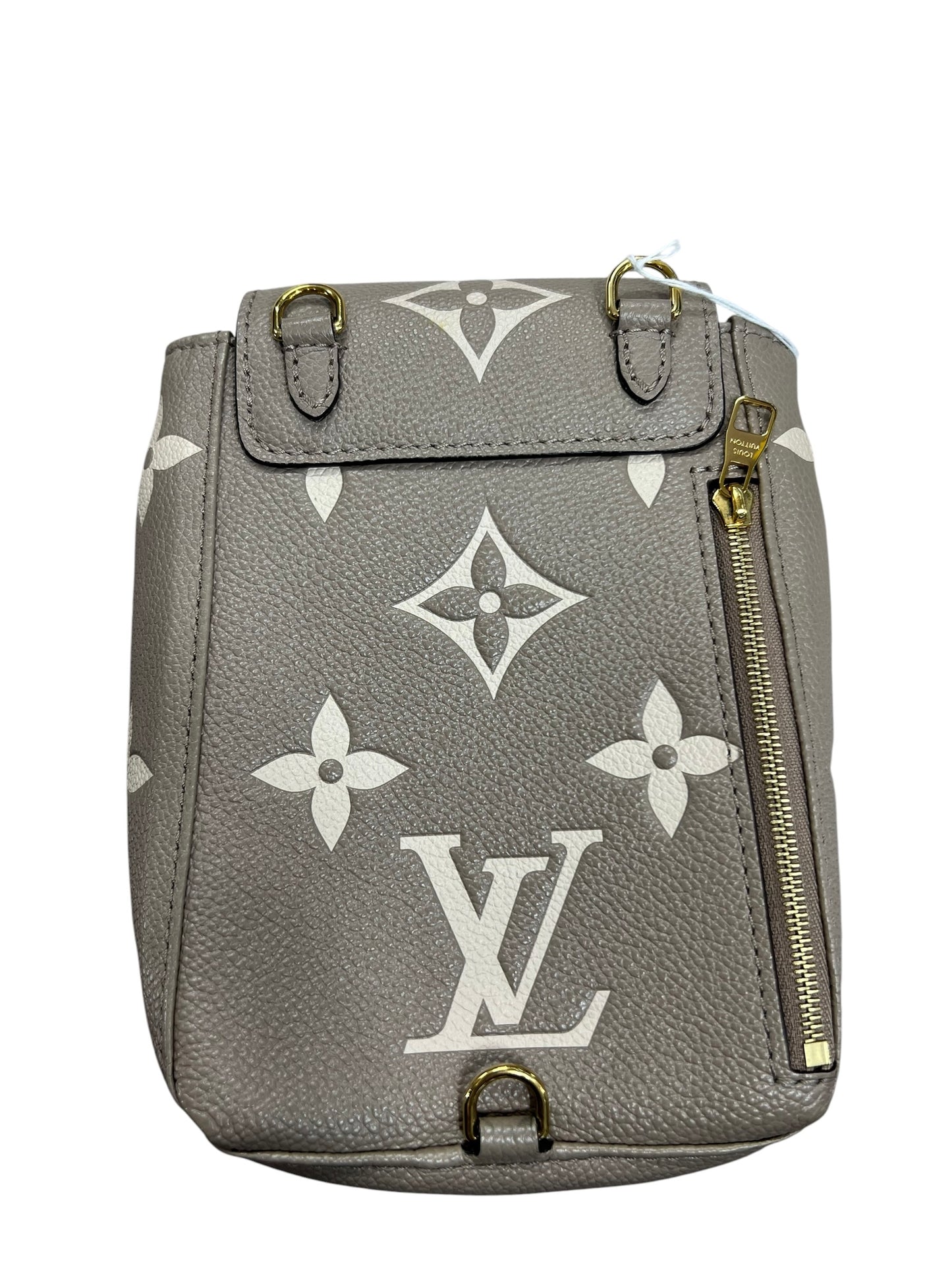 LOUIS VUITTON Monogram Empreinte Tiny Backpack Tourterelle Creme LO2295