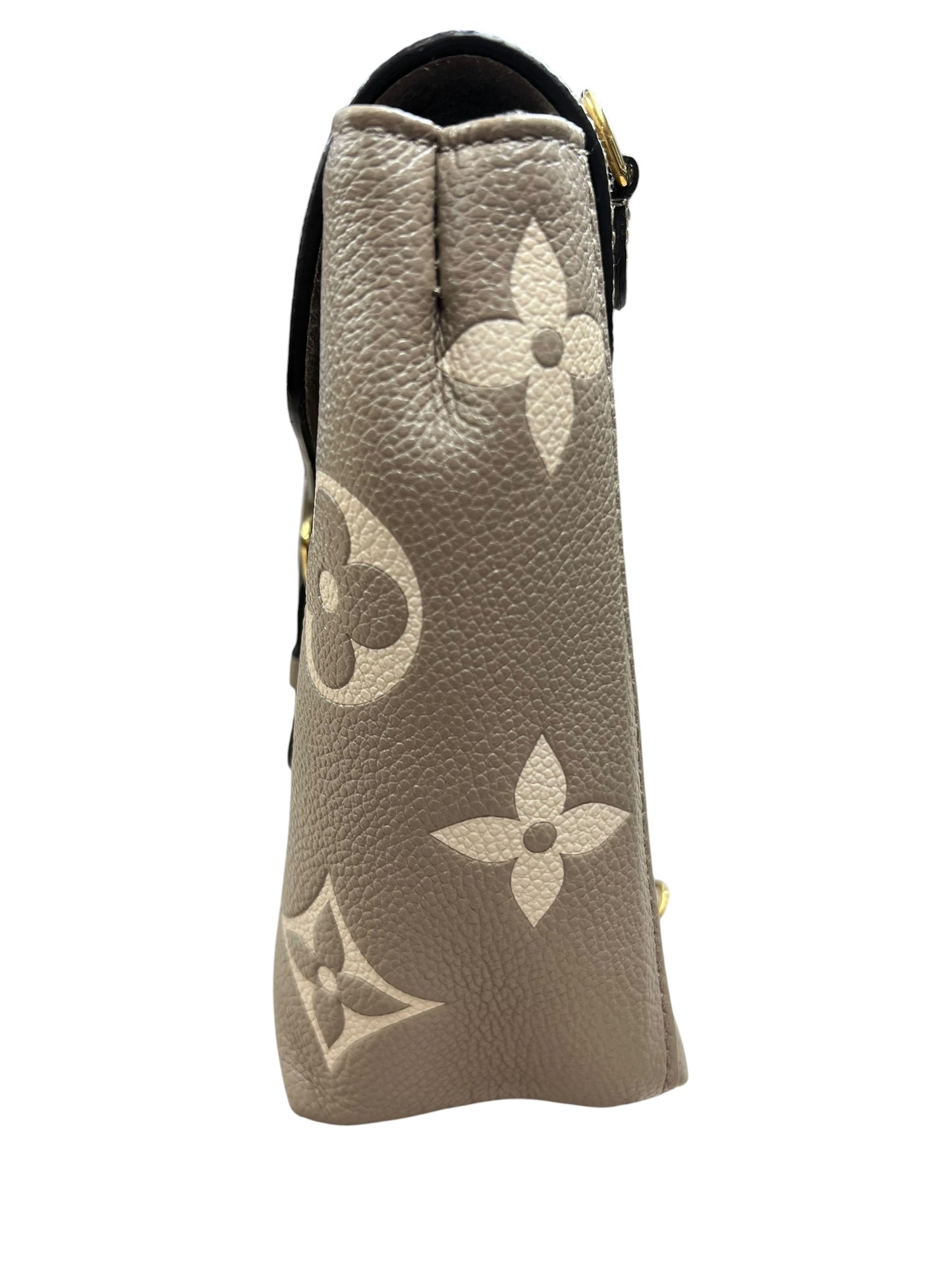 LOUIS VUITTON Monogram Empreinte Tiny Backpack Tourterelle Creme LO2295