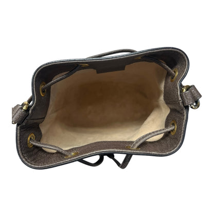 GUCCI Ophidia Mini Bucket Bag GG Supreme Shoulder Bag GU589