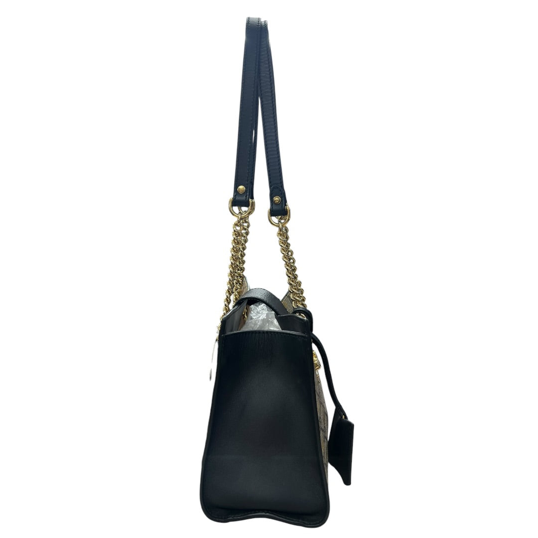 GUCCI Padlock Bee GG Supreme Small Chain Shoulder Bag GU590