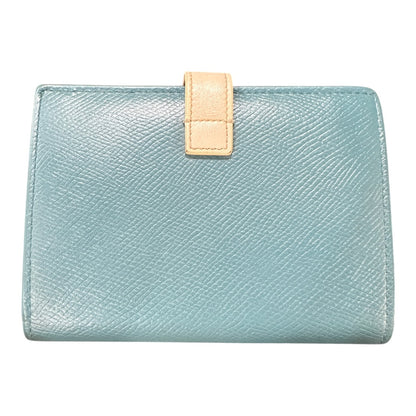 Authentic Celine Bicolor Leather Flap Long Walletz CE251