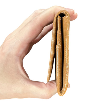 Authentic Celine Vintage Macadam Canvas Flap Long Wallet CE253