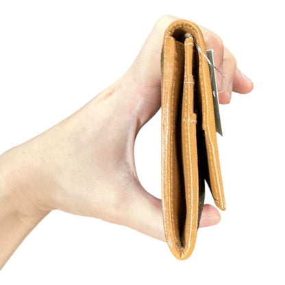 Authentic Celine Vintage Macadam Canvas Flap Long Wallet CE253