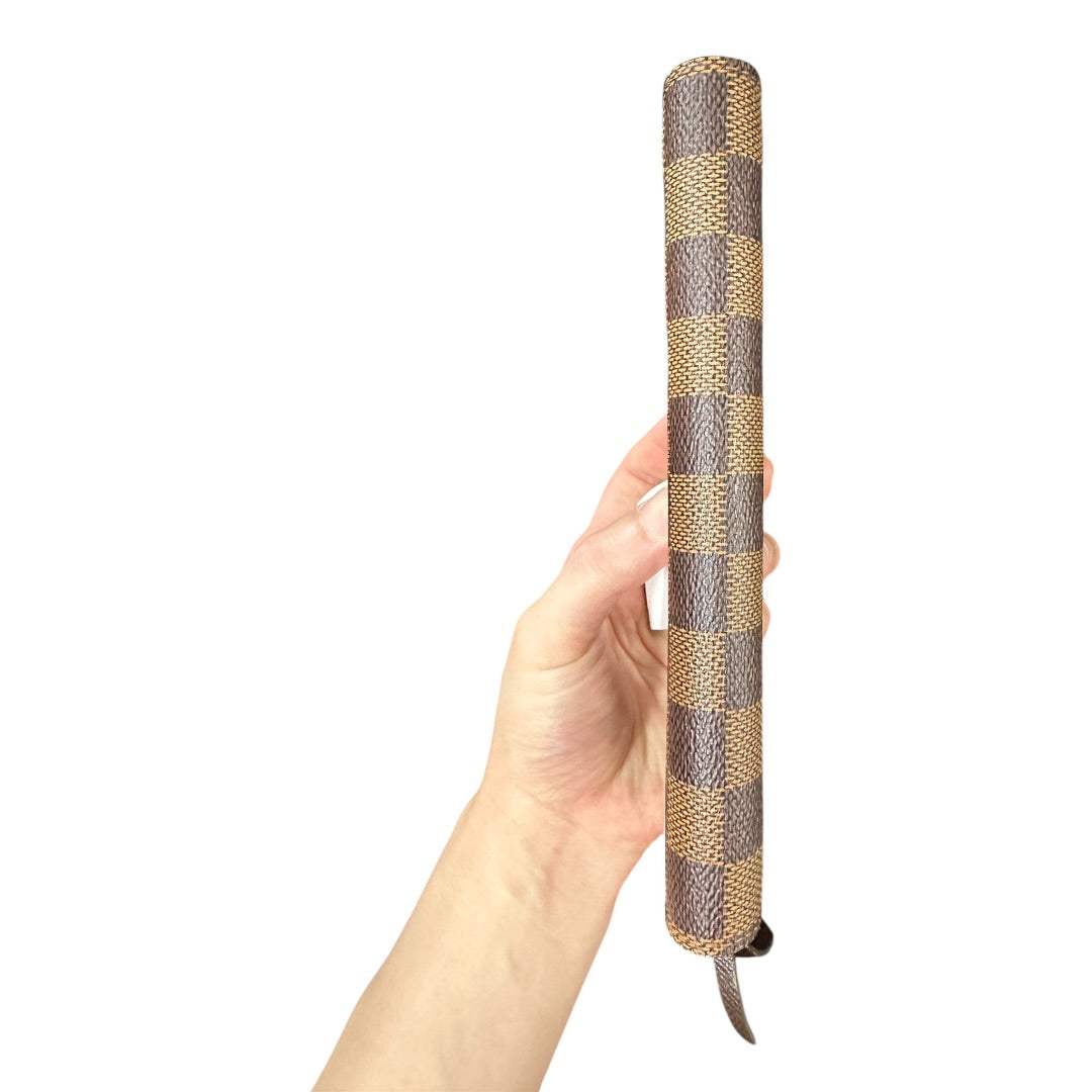 Authentic Louis Vuitton Damier Ebene Canvas Long Wallet LO2160