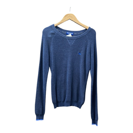 Authentic Burberry Blue Label Blue Waffle Knit Sweater BU1128