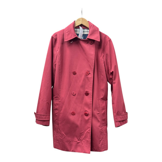 Authentic Burberry London Double-Breasted Half Coat Bordeaux BU1073