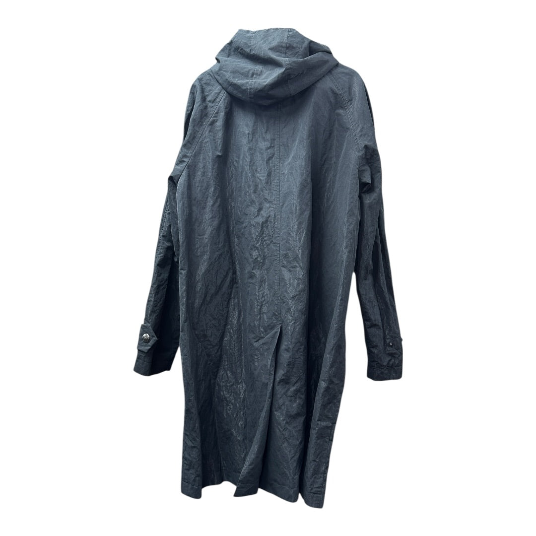 Authentic TATRAS Black Hooded Long Coat Lightweight Parka TA16