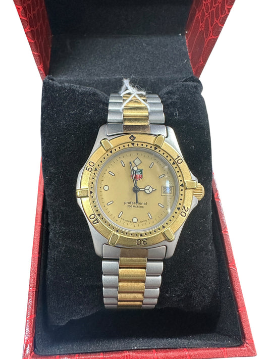 TAG Heuer Professional 200 Meters Two-Tone Beige Dial Ladies Watch ER94