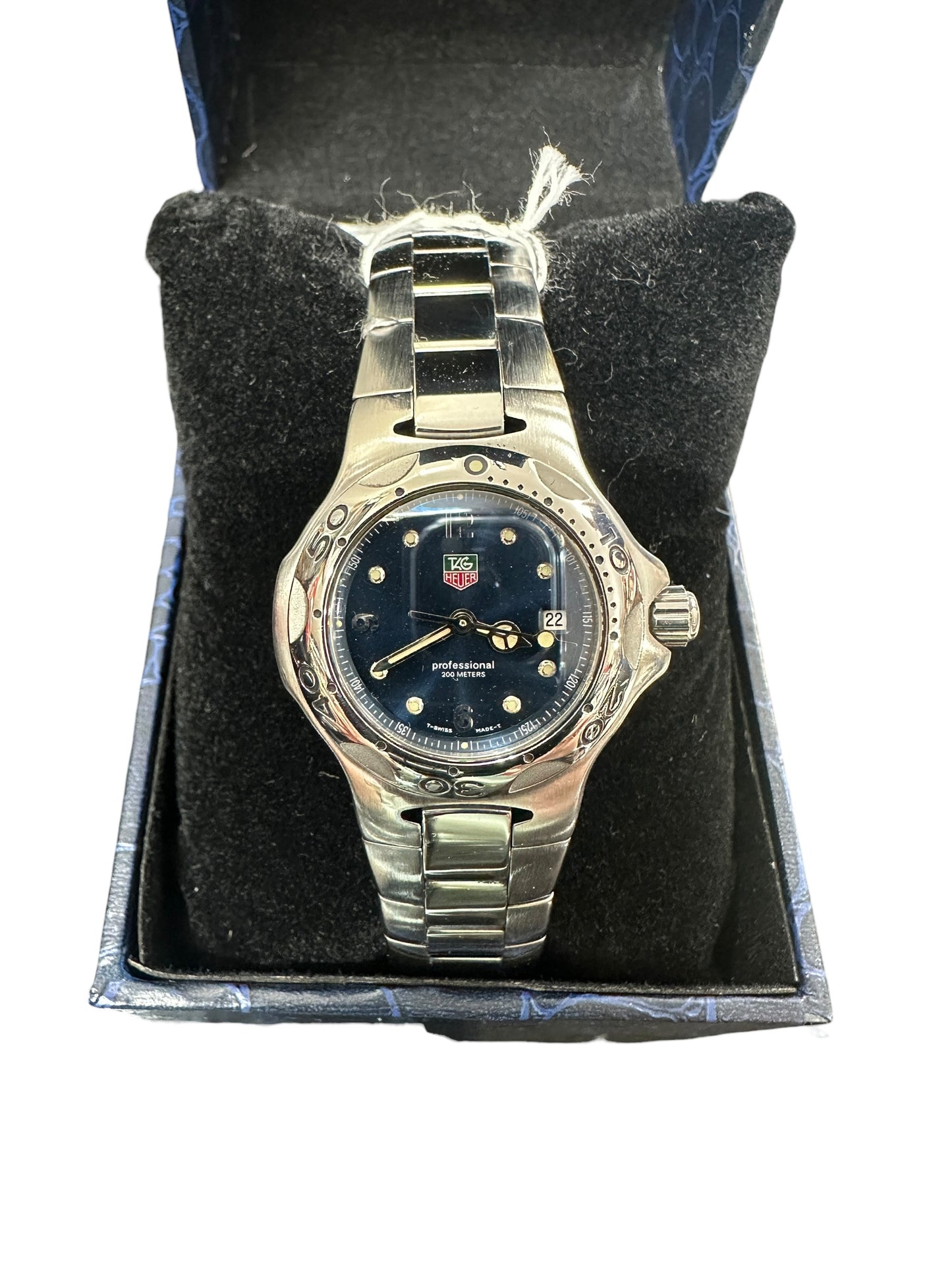 TAG Heuer Professional 200 Meters Navy Dial Ladies Watch ER91