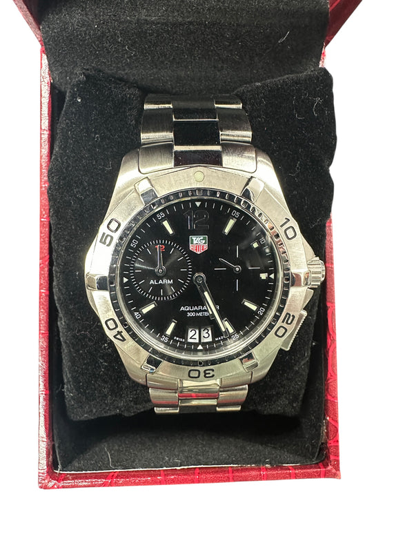 TAG HEUER Aquaracer 300M Alarm Quartz 41mm Men's Watch - ER89