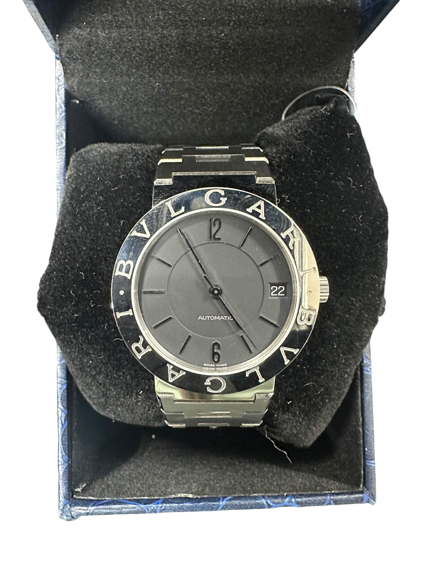 BVLGARI BVLGARI Automatic Black Dial 33mm Unisex Watch - ER86