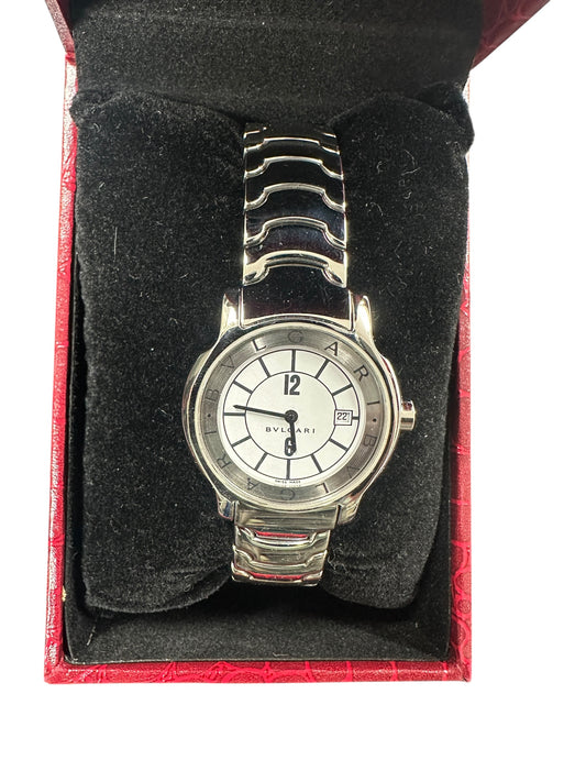 BVLGARI Bulgari Bulgari White Dial Stainless Steel Watch ER50